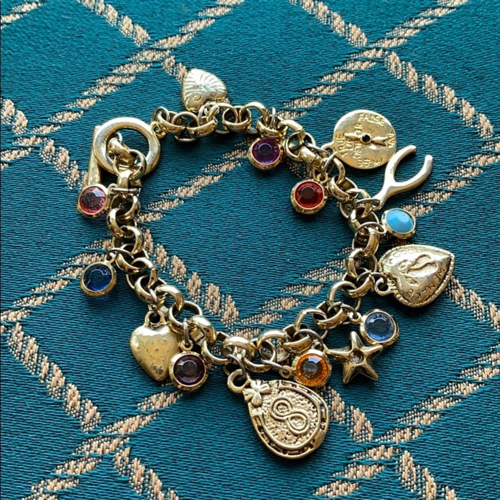 Gold Charm Bracelet